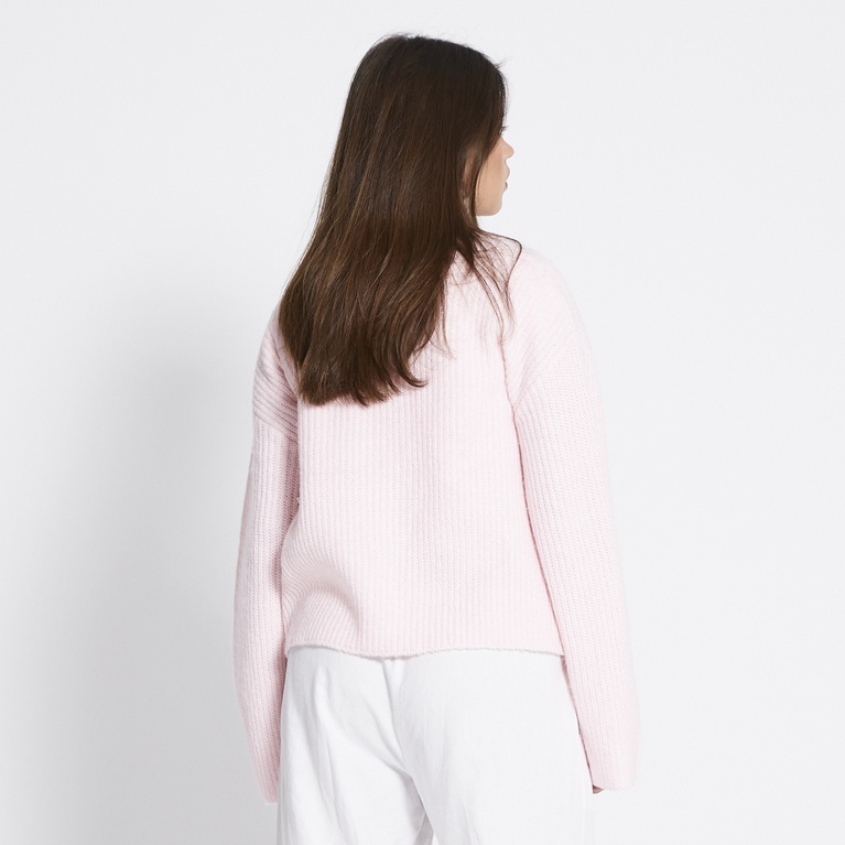 Rippenstrick-Cardigan "Zip Cardigan" Rippenstrick-Cardigan "Zip Cardigan"